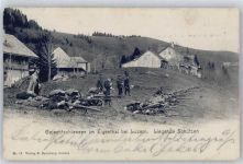 Luzern , Gefechtsschiessen Militär