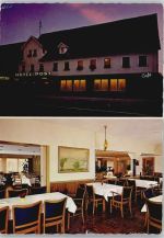 72501 W7487 Gammertingen - Hotel Post bei Nacht