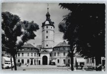 91522 W8800 Ansbach , Mittelfr - Herrieder Tor , Marktplatz