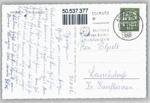 91522 W8800 Ansbach , Mittelfr - Herrieder Tor , Marktplatz