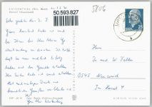 99885 O5806 Luisenthal , Thür - Gesamtansicht, Fachwerk