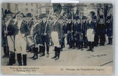 20095 W2000 Hamburg Gebrauchsspuren Feier Hanseatische Legion