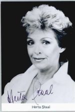 Herta Staal , signiert AKU2 Filmschauspieler