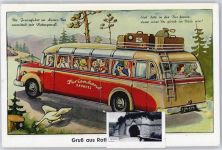 91541 W8803 Rothenburg ob der Tauber - Autobus, Spitaltor