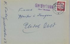 W5140 Gerderhahn Landpoststempel Landpost KEINE AK