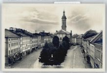 83278 W8220 Traunstein , Oberbay - Stadtplatz, Kirche