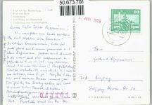 99448 O5305 Kranichfeld - Niederburg, Schloßberg, Freilichtbühne, Blick vom Hain AKU1