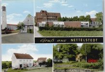 32312 W4990 Nettelstedt , Kr Lübbecke, Westf - Schule , Cafe