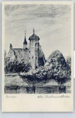 46509 W4232 Xanten Künstlerkarte Karthäuserkloster