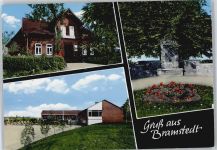 27211 W2830 Bramstedt b Bassum - Schule, Denkmal