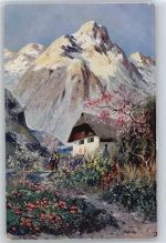 G.Kaufmann , Gebirgslandschaft Künstler