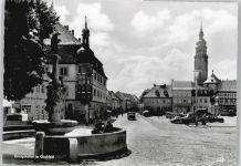 97631 W8742 Bad Königshofen i. Grabfeld - Marktplatz