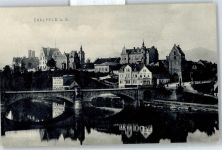 07318 O6800 Saalfeld , Saale - Brücke