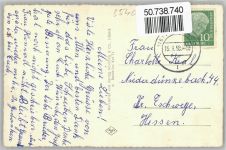 34497 W3540 Korbach - Stechbahn, Rathaus, Brunnen, Edertalsperre, Schloß Waldeck, Stadtpark