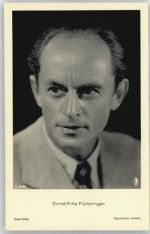 Fürbringerr, Ernst-Fritz , Ross No. 3148/1 Filmschauspieler
