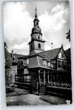 64711 W6120 Erbach , Odenw - Rathaus, Stadtkirche
