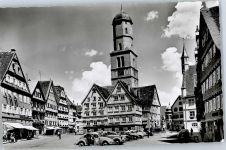 88400 W7950 Biberach an der Riß - Marktplatz, Kirche