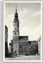 02826 O8900 Görlitz , Neiße Gebrauchsspuren Rathaus