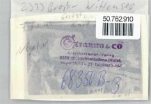 24361 W2333 Groß Wittensee FOTO KEINE AK Foto mit Negativ, Gasthaus Seegarten