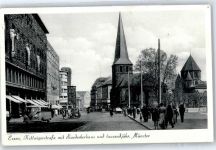 45127 W4300 Essen , Ruhr - Kettwigerstraße, Baedeckerhaus, Münster, Auto
