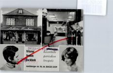 24768 W2370 Rendsburg - Salon Frahm , Kalender , (keine Ak-Einteilung)