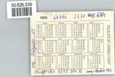 24768 W2370 Rendsburg - Salon Frahm , Kalender , (keine Ak-Einteilung)