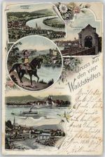 79713 W7880 Bad Säckingen Gebrauchsspuren Waldshut, Brücke Rheinfelden, Laufenburg