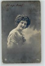 Foto AK Frau 1913