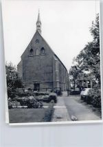 26759 W2973 Hinte FOTO KEINE AK Foto mit Negativ, Kirche