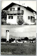 83607 W8150 Holzkirchen , Oberbay - Kirche, Haus