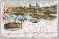55116 W6500 Mainz a Rhein - Teilansicht, Lagerhaus
