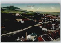 01917 O8290 Kamenz Foto AK Luftaufnahme