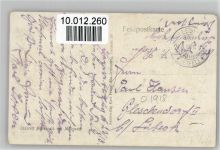 Lazarett Macdonald mit Maaswehr WK I 1918