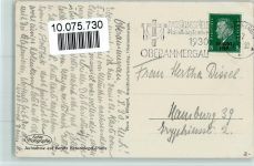 82487 W8103 Oberammergau - Haus Osterbichl mit Kofel