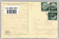 08396 O9611 Waldenburg , Sachs - Gasthaus Grünfeld