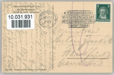 83471 W8240 Berchtesgaden 1928 - Alpenwirtschaft Rost Alm