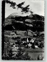 6370 Kitzbühel - mit Kitzbühler Horn 1966 AK Tirolver Kunstverlag Nr. 8357 AK