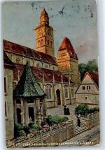 No. 775 , St. Nicolausmünster , Überlingen Tucks Künstlerkarte