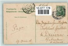 Sommerfrische - Dicker Mann schwitzt 1908 AK Dicker Mensch