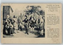 Friedrich der Große u.d. Mühlenbesitzer von Sanccouci anno 174 AK 5 Adel Friedrich der Große
