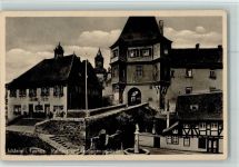 65510 W6270 Idstein - Rathaus und Torbogengebäude