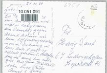 74842 W6959 Sulzbach , Bauland - Sporthalle Schulhaus Kapelle Kindergarten