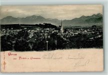 83209 W8210 Prien a. Chiemsee 1900 - Ortsansicht