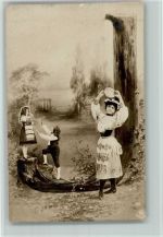 NPG 195 - Fotomontage - das J - Mignon 1904 AK Buchstabenkarte