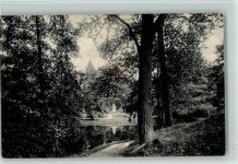 47441 W4130 Moers - Schloßpark mit Wilh. Greef-Denkmal