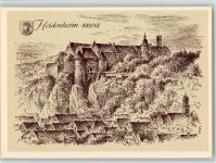 89518 W7920 Heidenheim an der Brenz Künstlerkarte Burg
