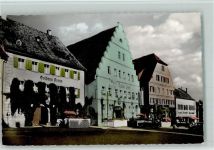91555 W8805 Feuchtwangen 1968 - Gasthaus Goldene Krone , Am Markt