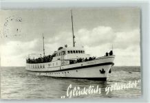 26548 W2982 Norderney Gebrauchsspuren Dampfer Frisia II