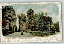 32756 W4930 Detmold 1900 - Teutoburger Wald Externsteine Landseite