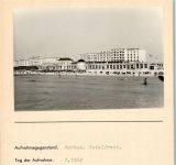26757 W2972 Borkum FOTO KEINE AK Hotelfront Foto montiert auf Karton
